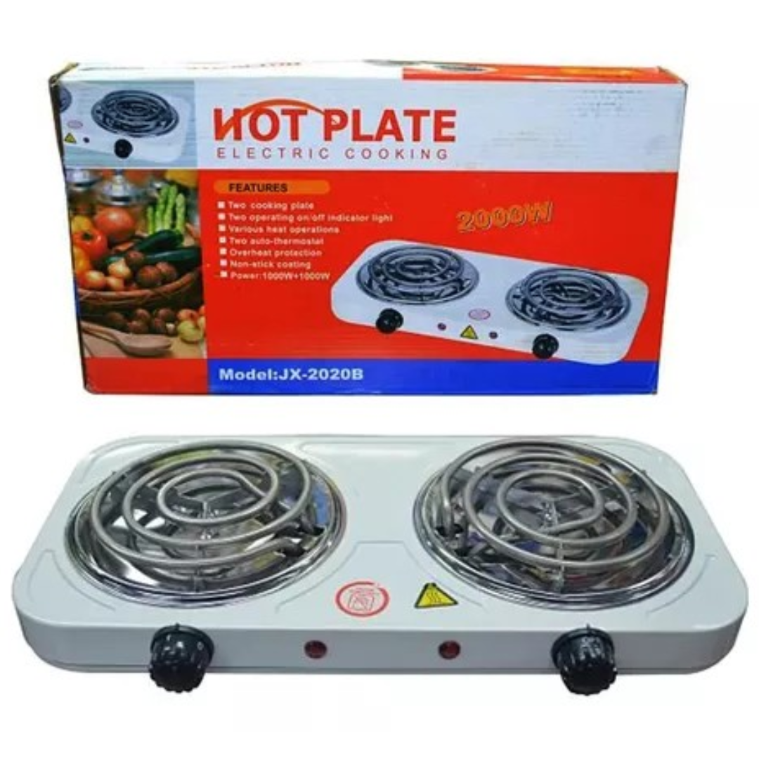 Estufa Eléctrica 2 Puestos 5 Nivel Tempe