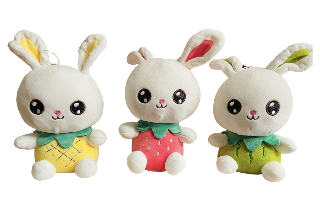 PELUCHE CONEJITO FRUTAS
