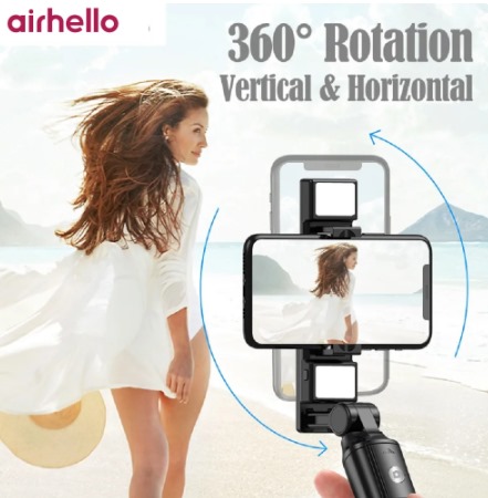 TRIPODE SELFIE STICK DOBLE LUZ