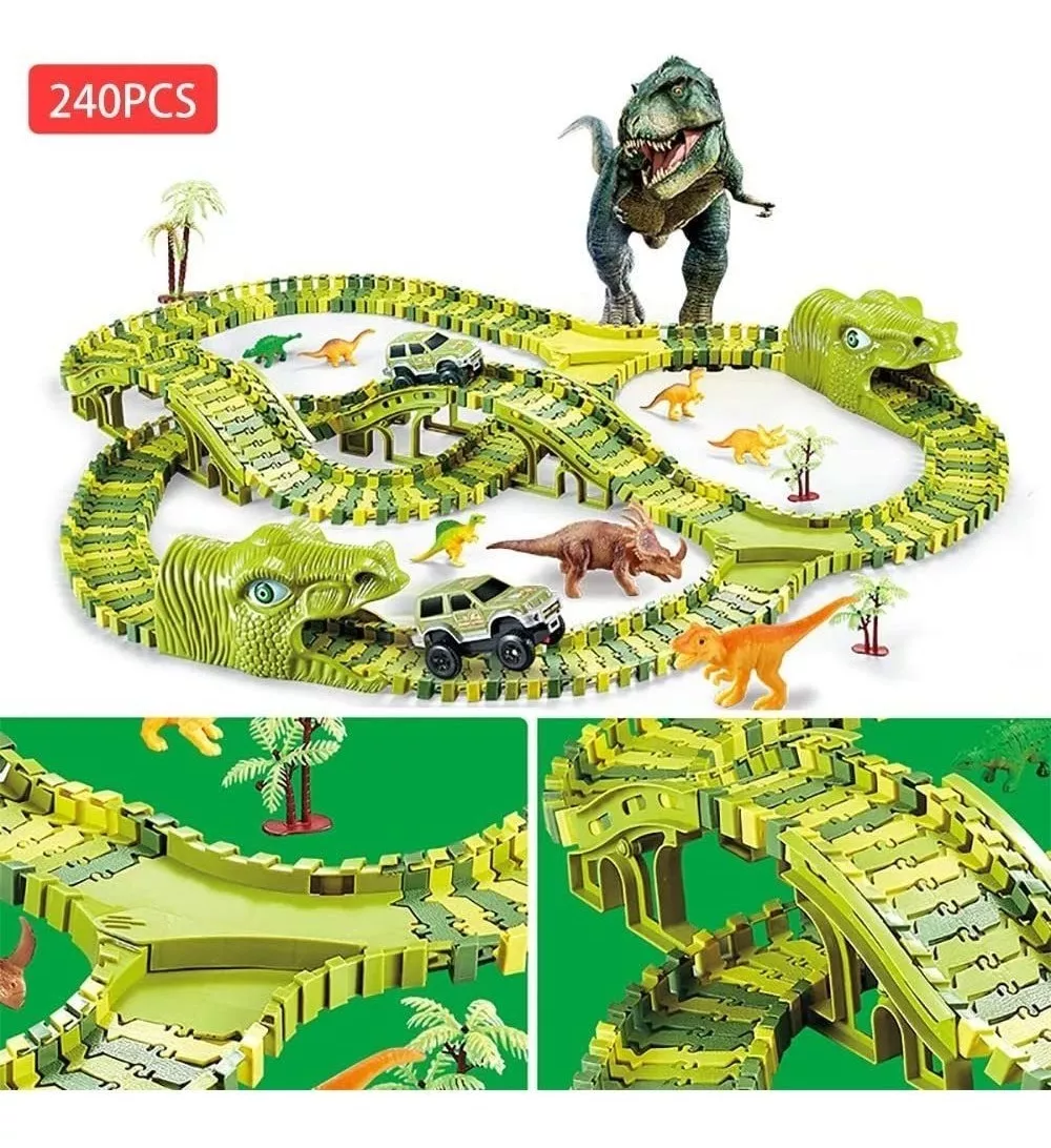 Dinosaur Toys Track Cars for Boys - 240 - Imagen 2