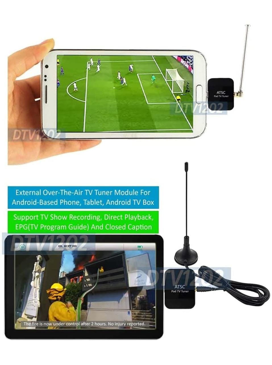 Decodificador TV digital TDT para Cel