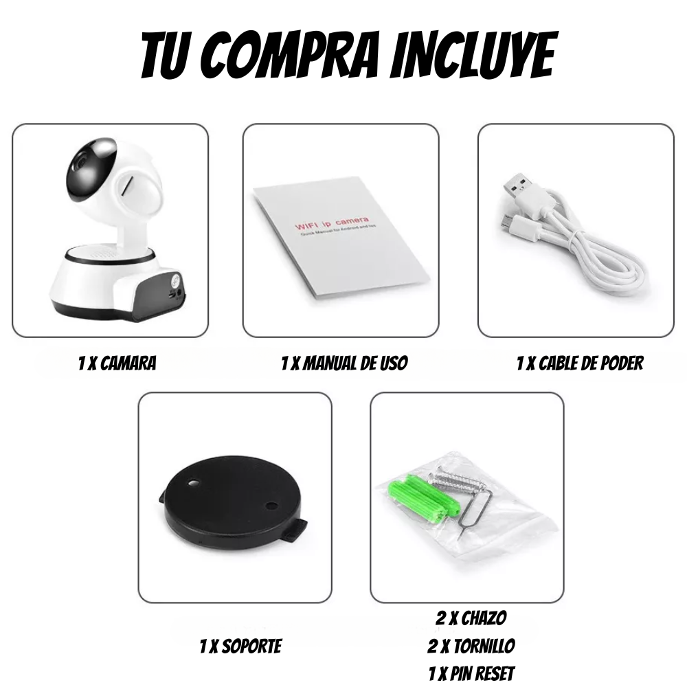 Cámara De Seguridad Inteligente Q6 - Imagen 6