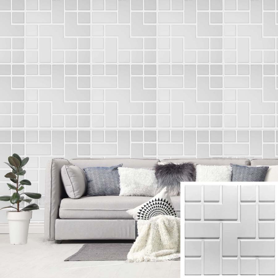 Paneles 3D Adhesivos x 4 Unidades D061