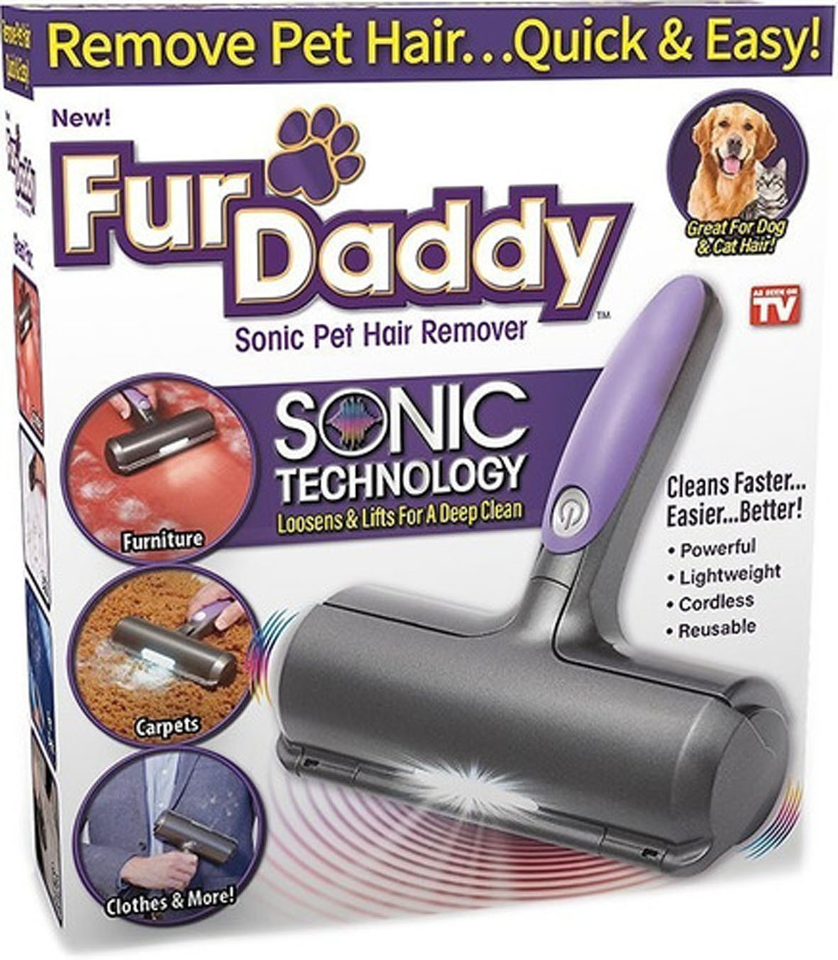 Cepillo Eléctrico Removedor De Pelo Pelu