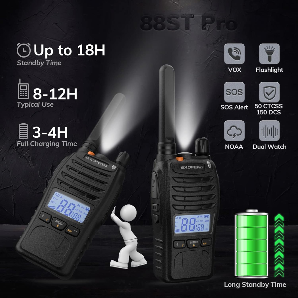 Radio Walkie Talkie Baofeng 88st Pro