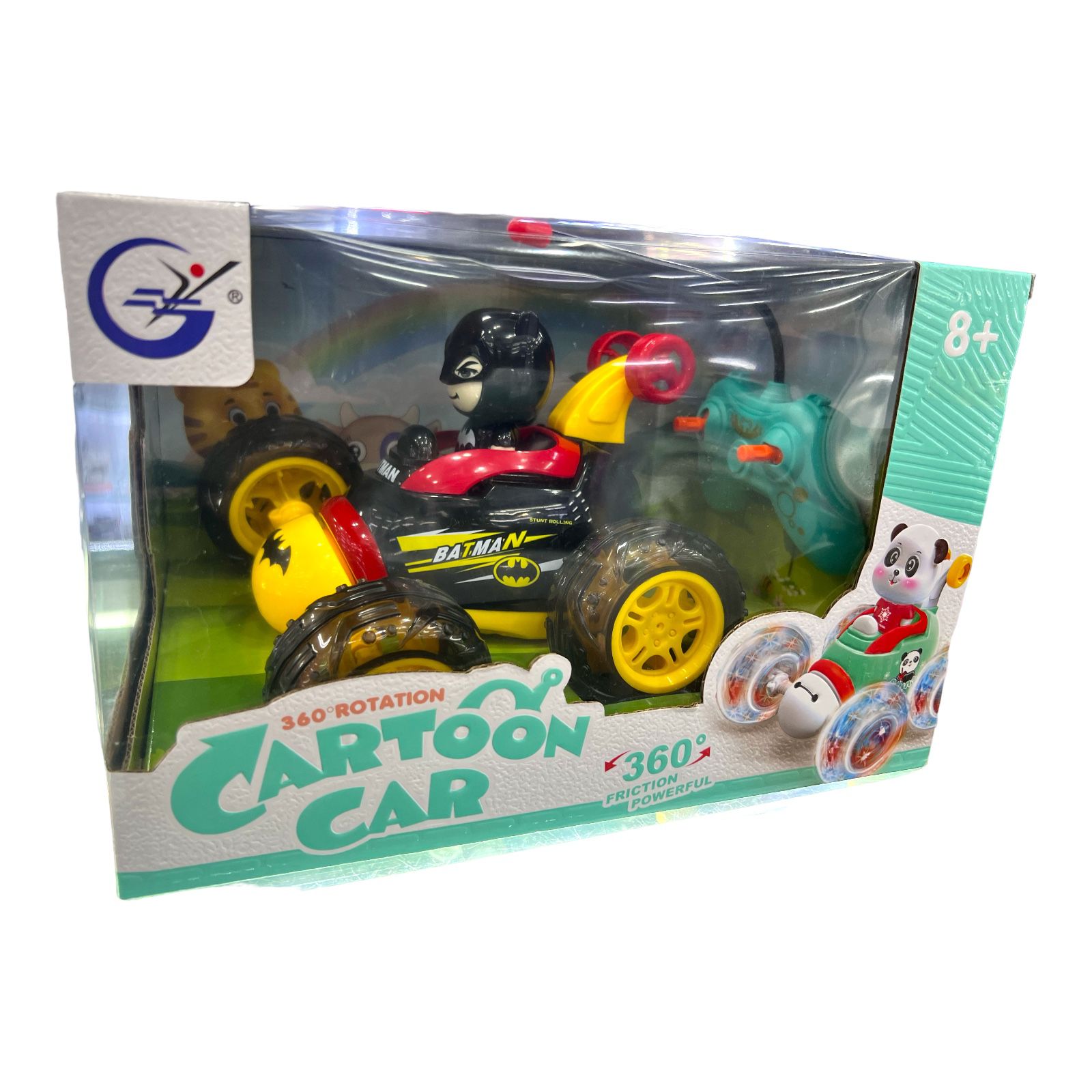 Carro Loco Batman Recargable Control