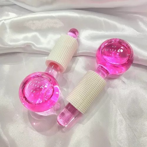 Esferas Frías De Vidrio Masaje Facial - Imagen 2