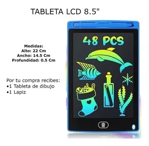 Tablet Dibujo Escritura Pantall Lcd - Imagen 3