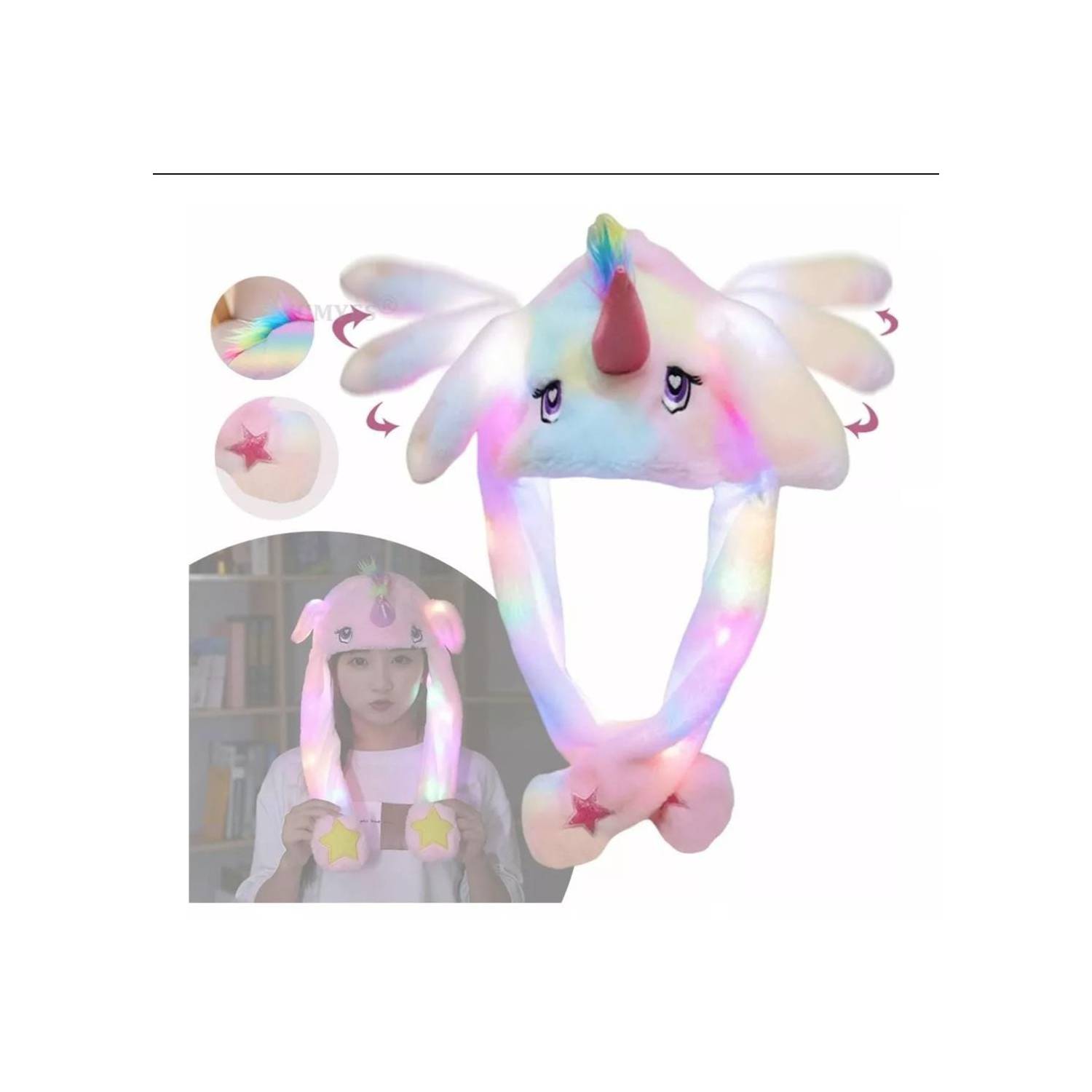 Sombrero luminoso Orejas - Imagen 2