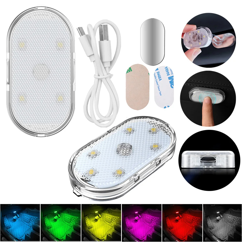 Luz LED tactil para techo carro FK23D-52 - Imagen 5