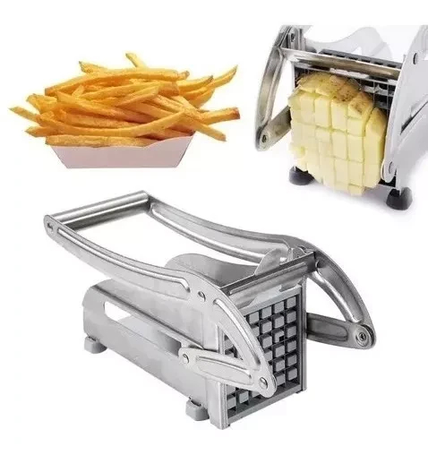 Cortador Aluminio Rebanador Papas Fritas - Imagen 2