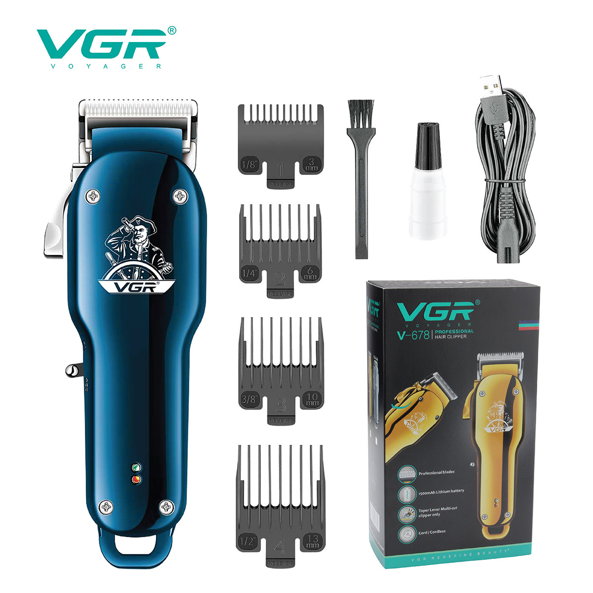VGR-cortadora de pelo eléctrica V-679