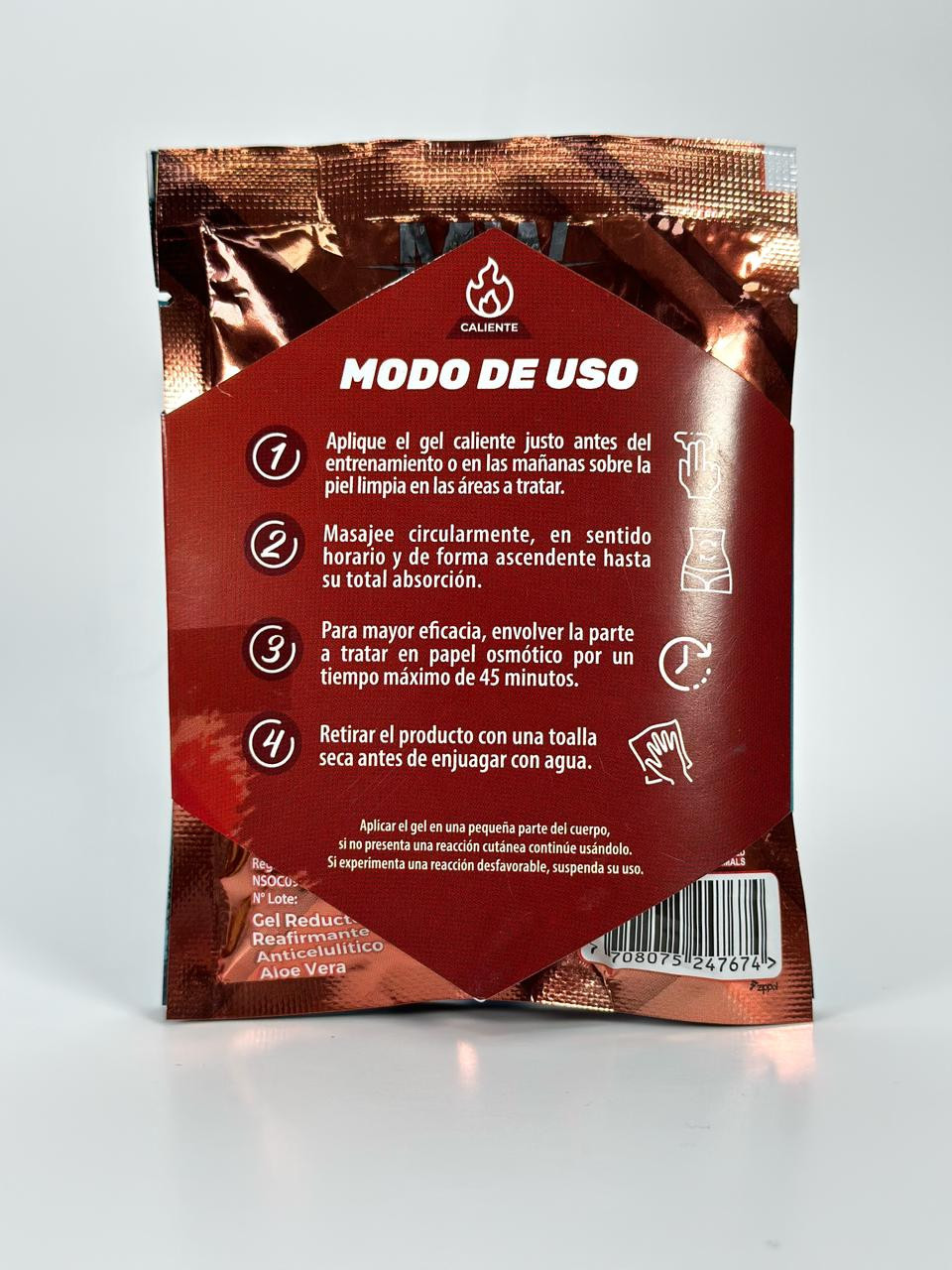 SACHET GEL CALIENTE MW