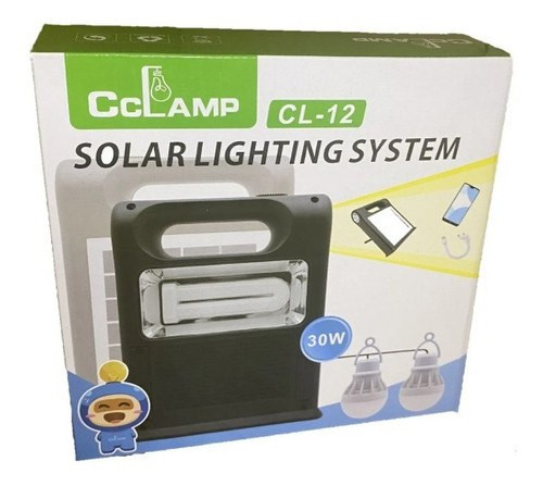 Sistema de Iluminación Solar 30W CL-12