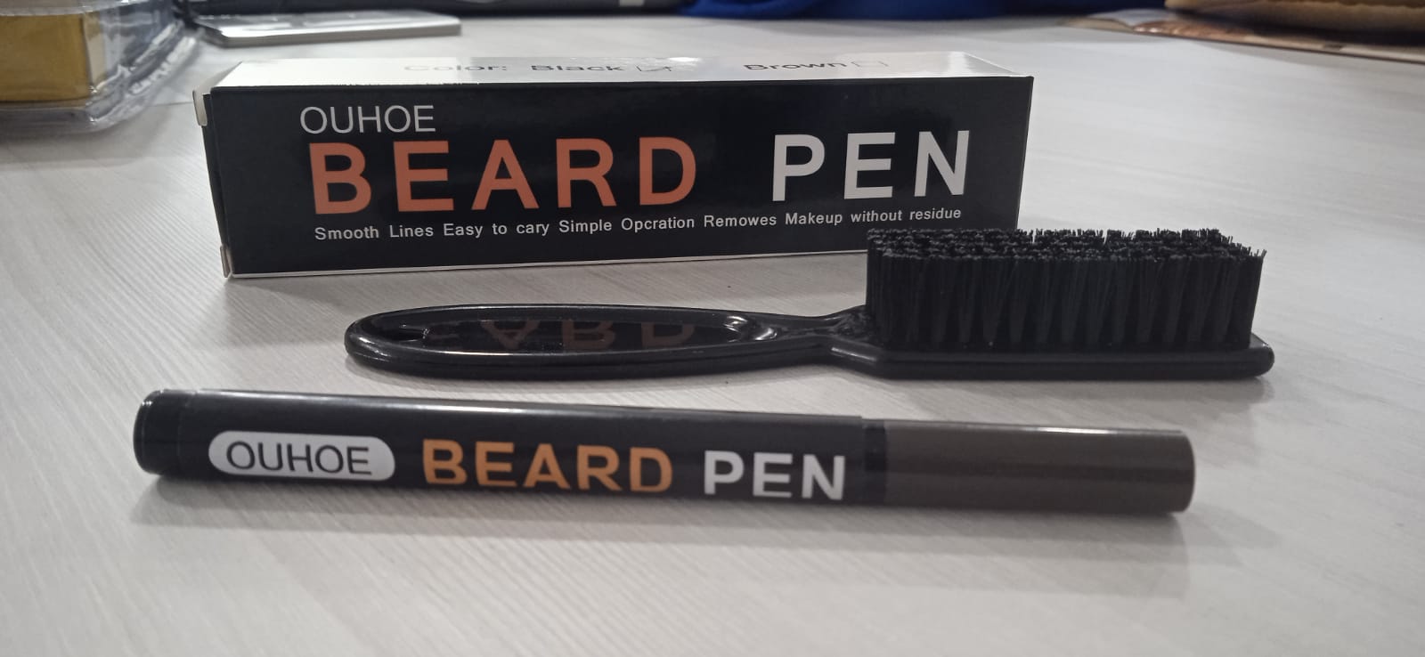 Lápiz de barba Negro