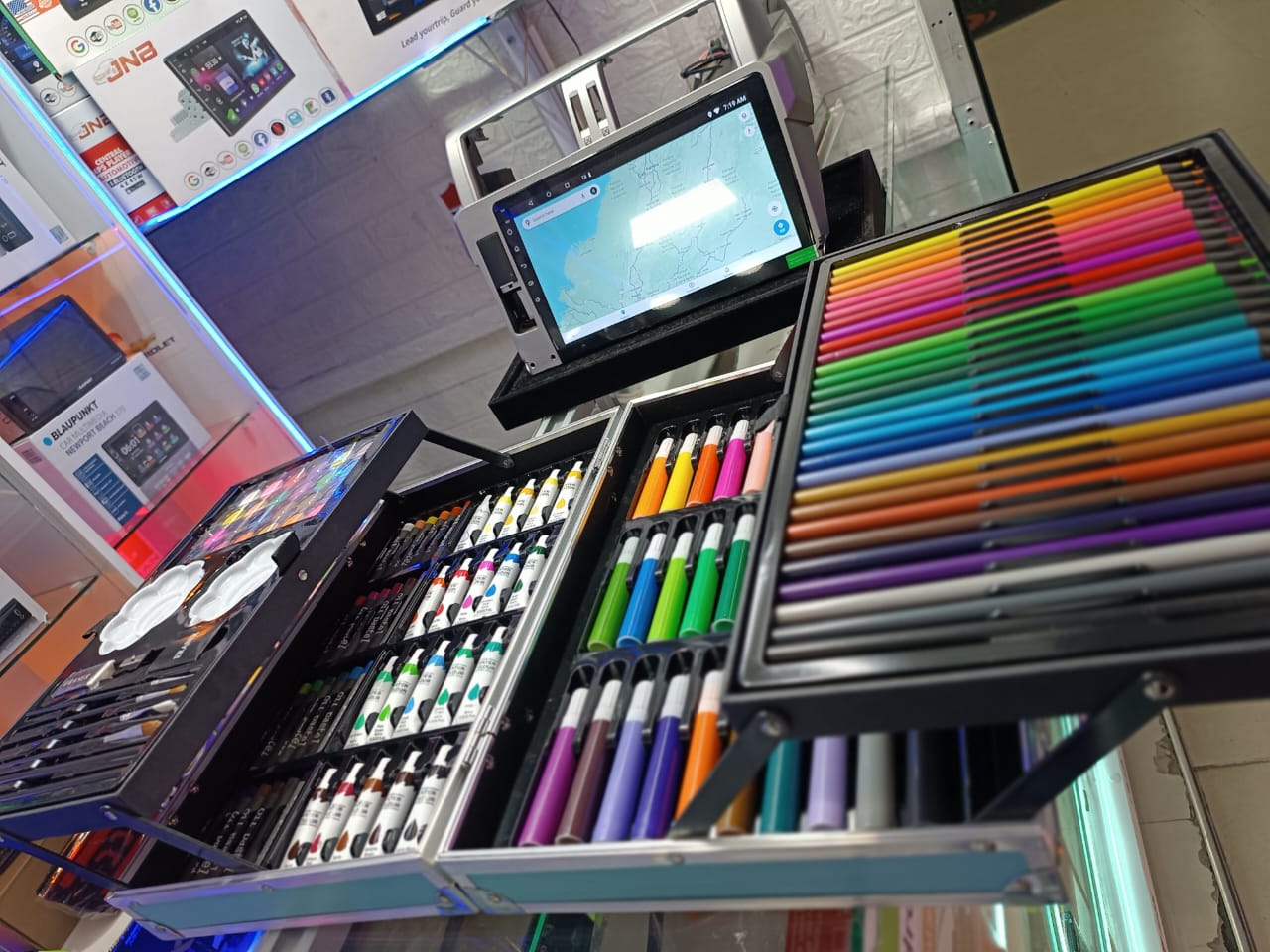 🇺🇸✨ SET MALETIN METALICO DE COLORES.