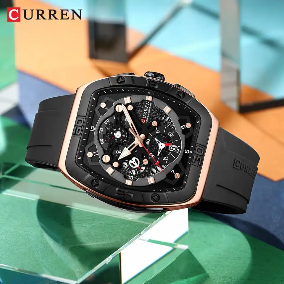 Reloj Curren 8443 Original Negro