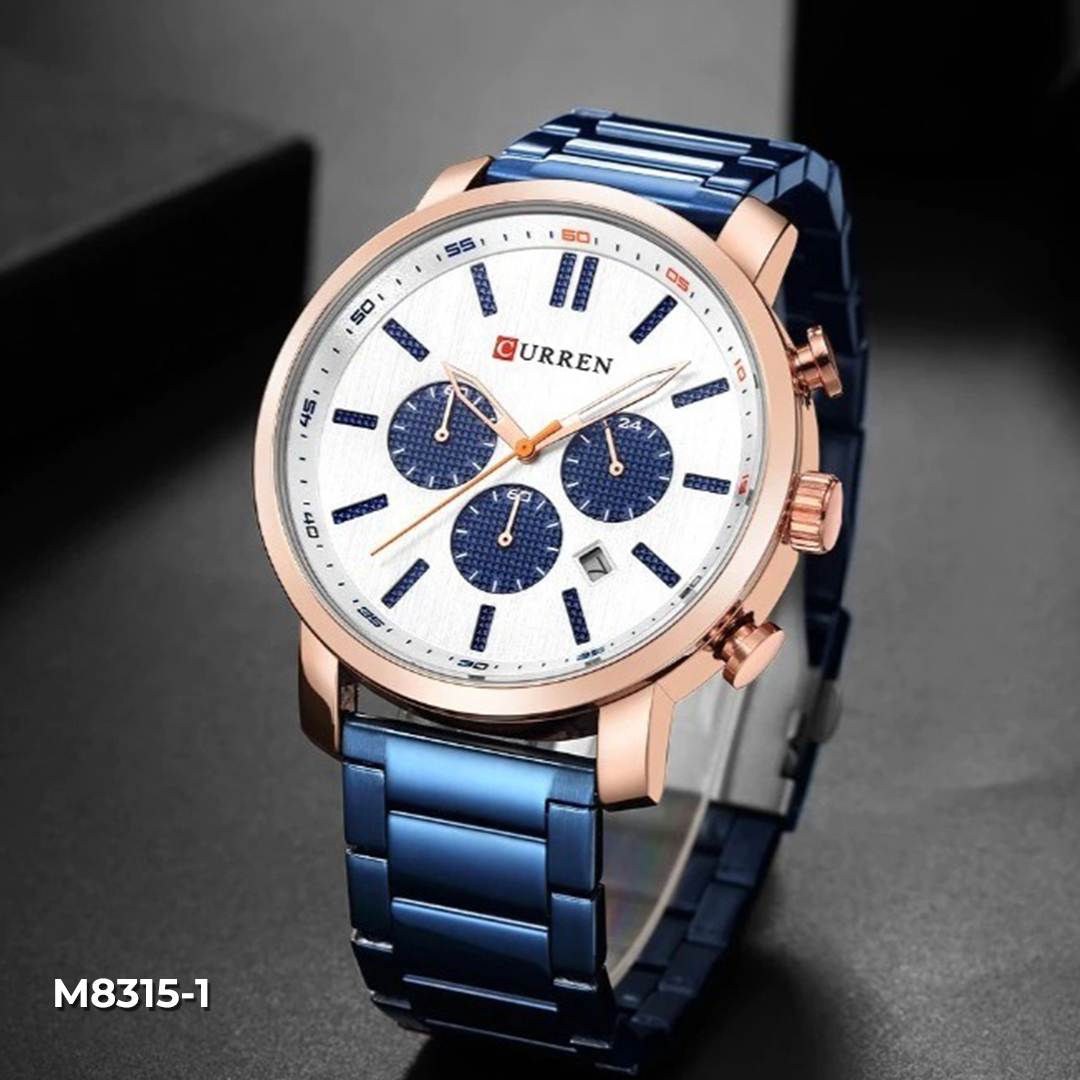 M:8315-1 RELOJ CURREN METÁLICO CRONOGRAF