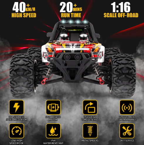 CARRO A CONTROL REMOTO 4X4