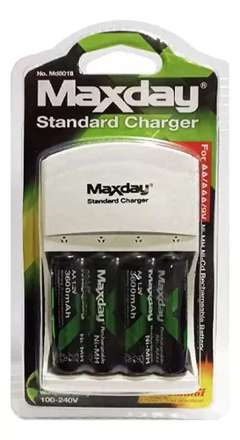 Baterias 3600mah Aa Recargable X 4 Pack+