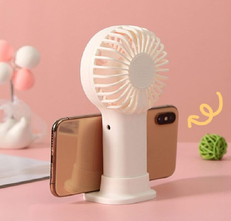 Mini ventilador portatil recargable aire - Imagen 5