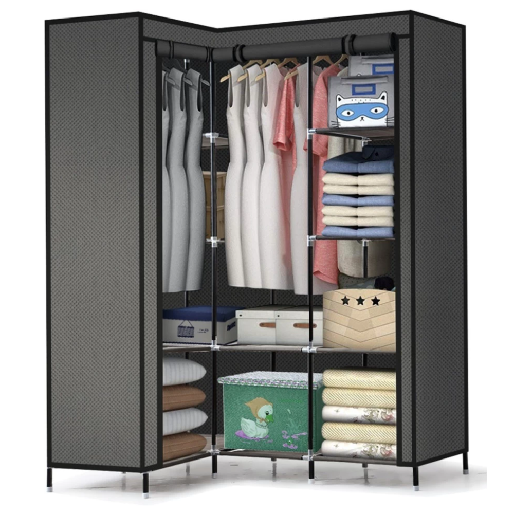 Closet Esquinero Organizador De Ropa 8