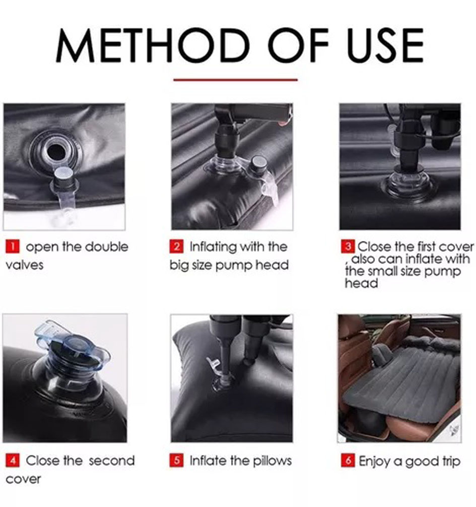 Colchon Inflable Para Carro Cama De Aire