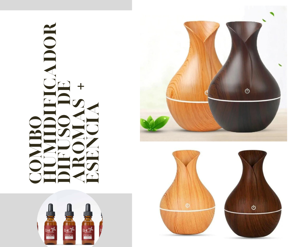 COMBO HUMIDIFICADOR  + ESENCIA