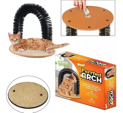 Arco rascador para gatos 😺