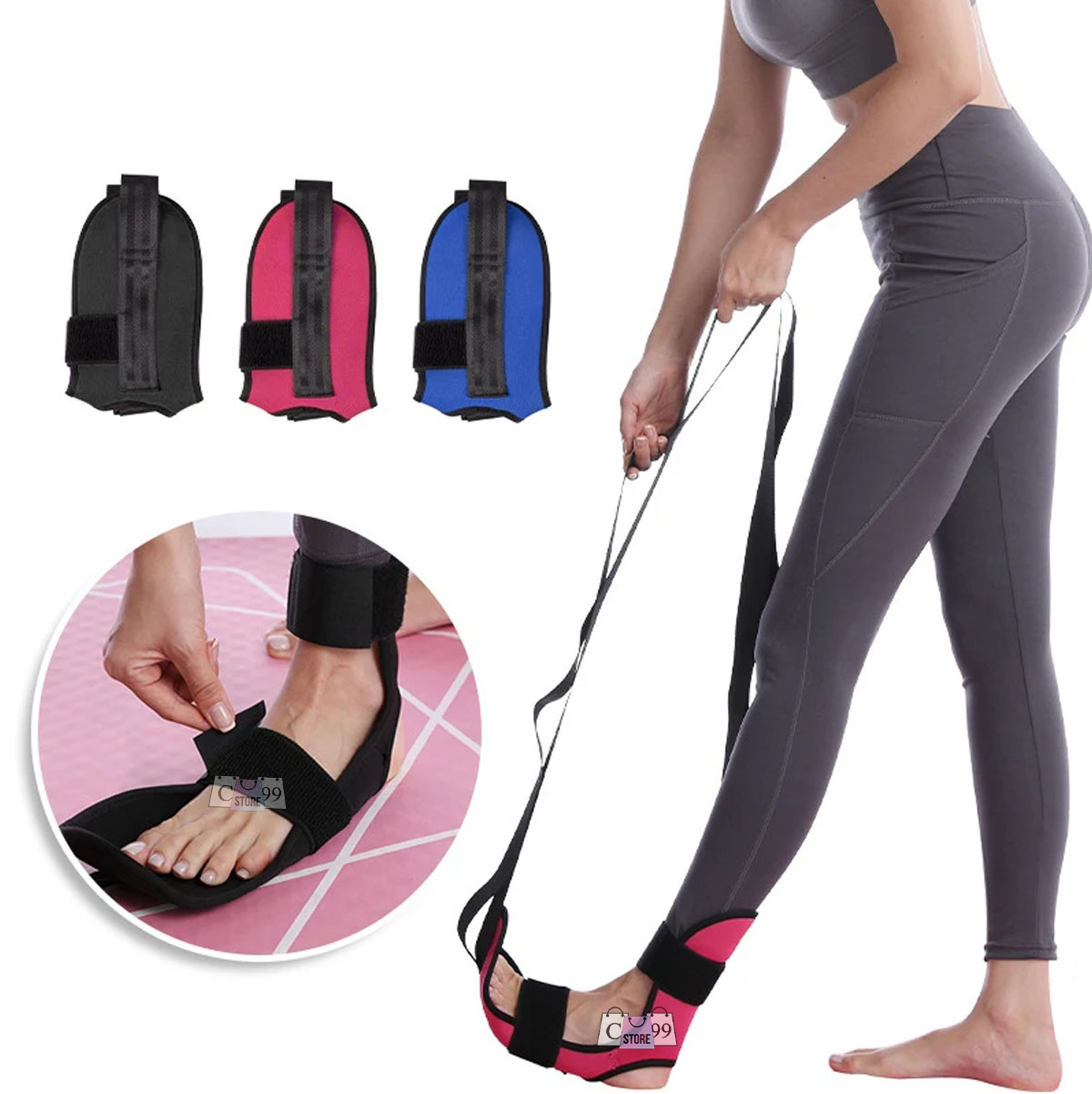 Correa De Estiramiento o Banda De Yoga