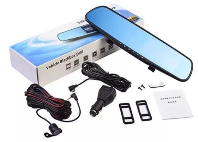 Espejo Carro Retrovisor Dvr Con camara