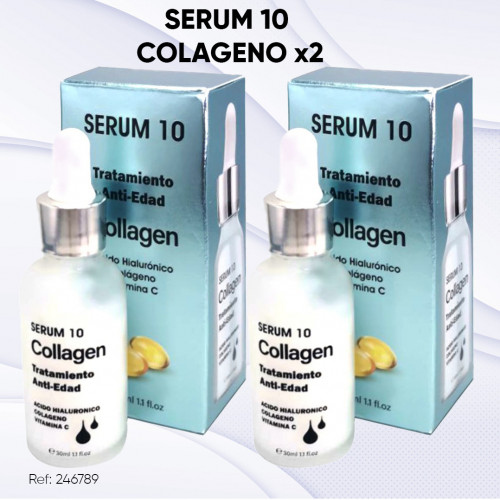 246789- SÉRUM 10 COLÁGENO x2