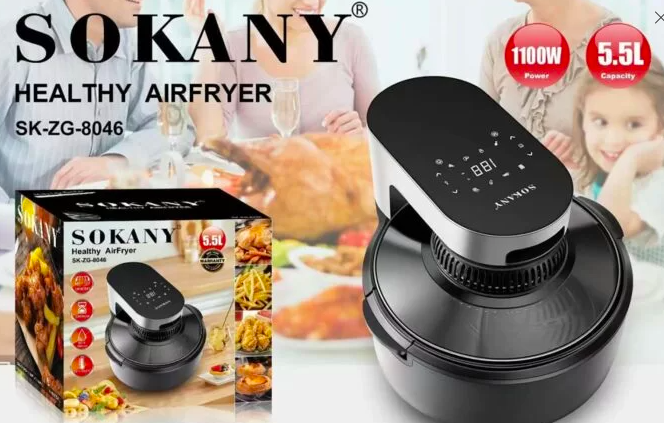 FREIDORA DE AIRE (AIRE FRYER) 4- 5 LITRO