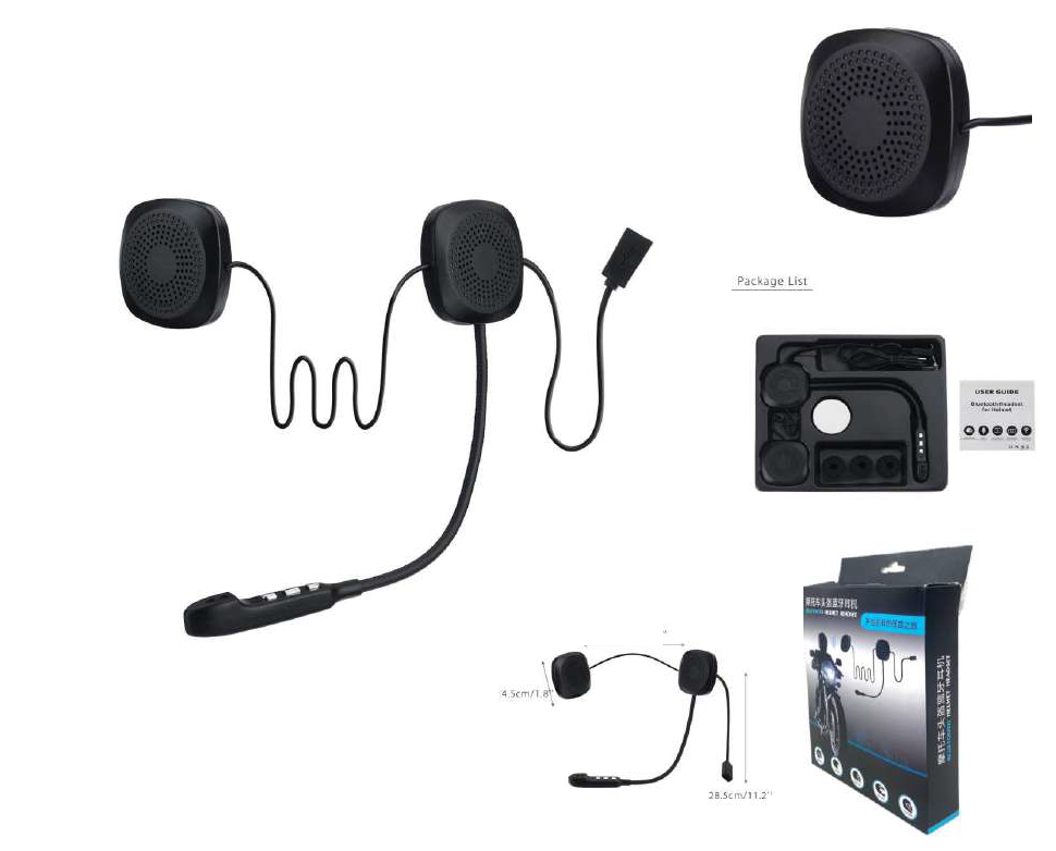 Auriculares casco de moto