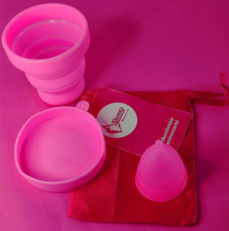 Copa Menstrual Anillo Fda Kit.