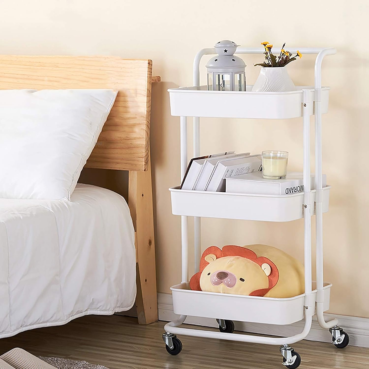 Estante rodante de 3 niveles FK23D-176 - Imagen 4