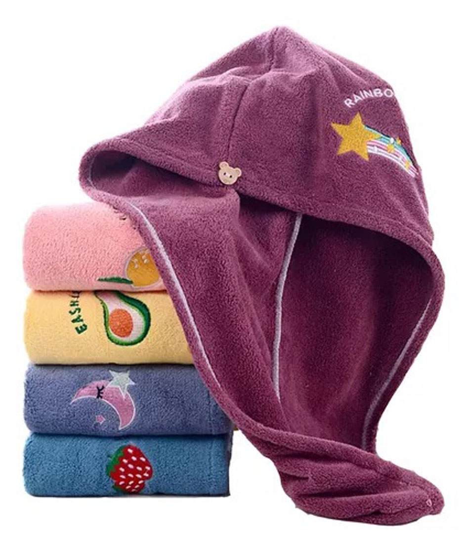 Toalla De Microfibra Secado De Cabello S