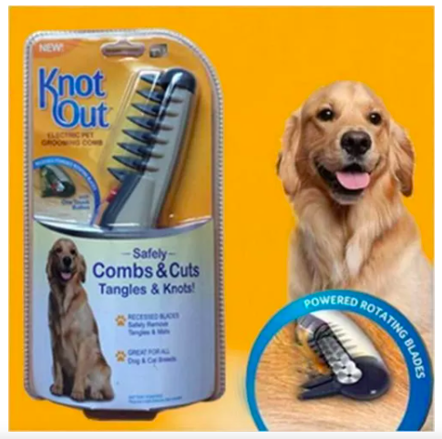 CEPILLO ELIMINADOR DE PELO PARA MASCOTAS