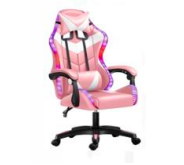 SILLA GAMER 208 PINK/WHITE