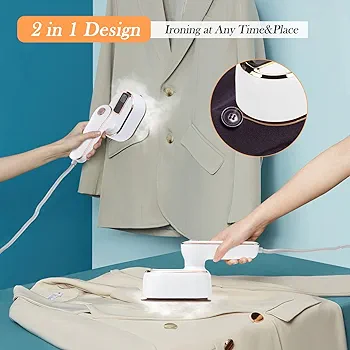 Mini plancha de vapor para ropa, vaporiz