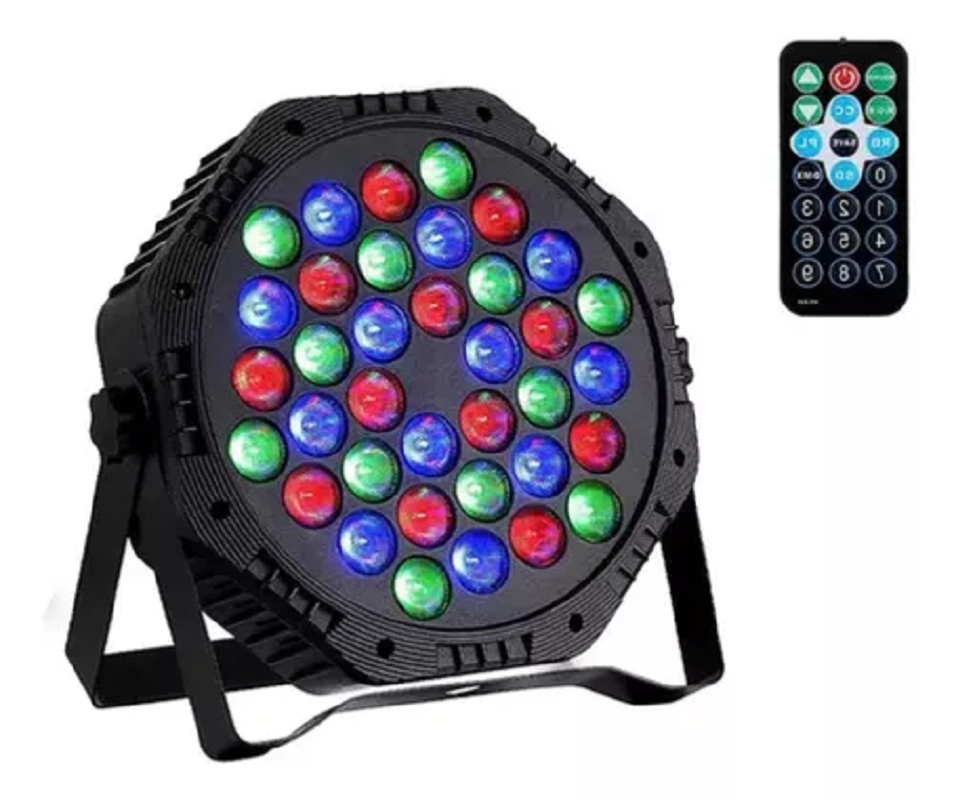 Luz Escenario Audiorítmica De 36 Leds
