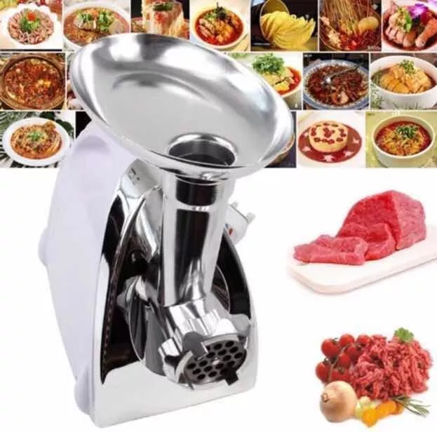 Molino De Carné Eléctrico Con Acción