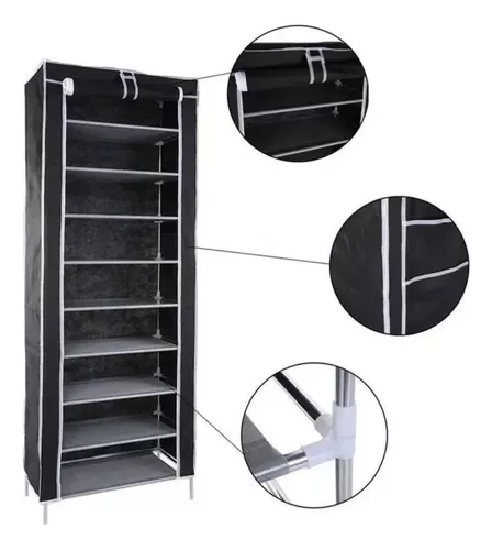 Organizador de zapatos 10 niveles tela