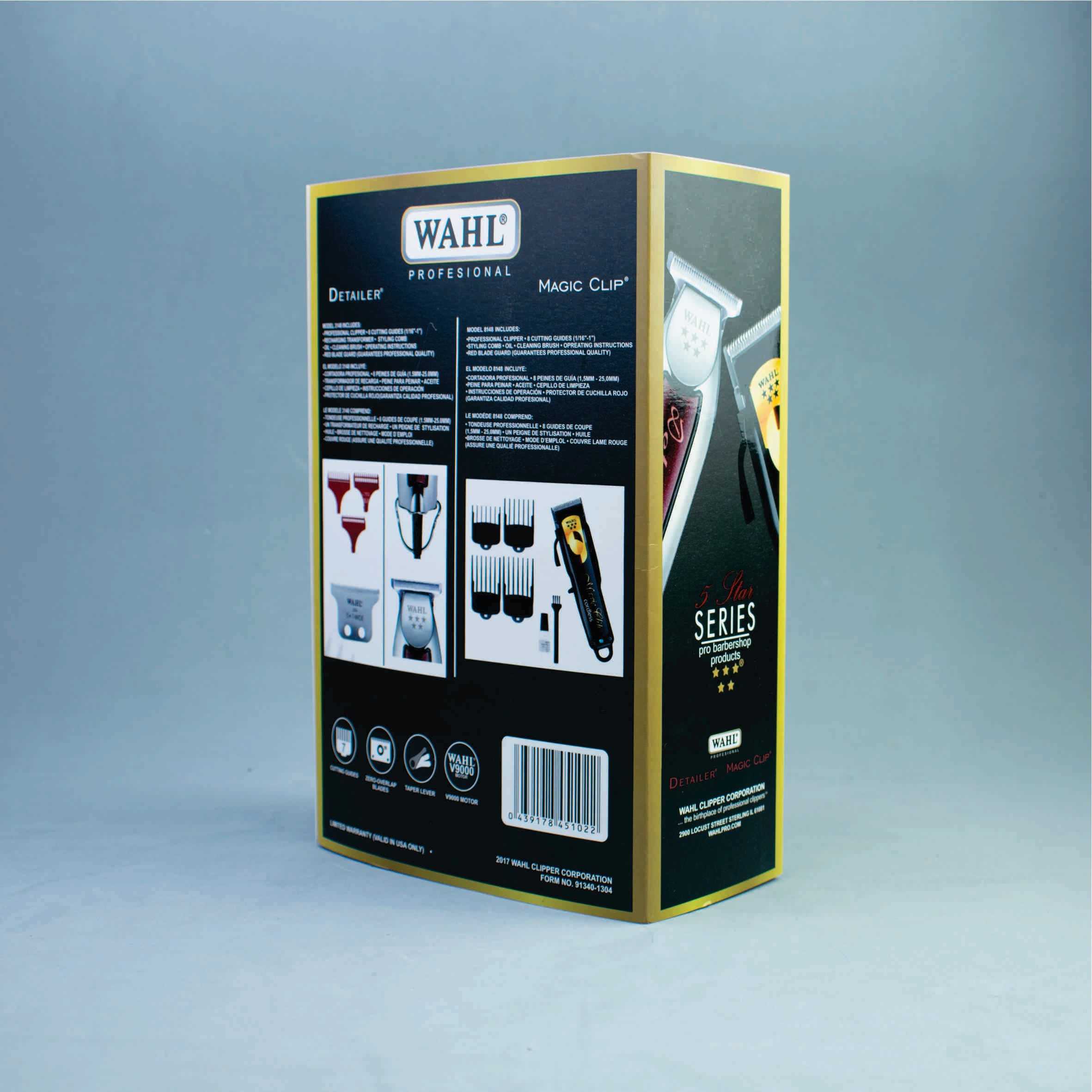 Combo Wahl Magic Clip Gold Inalambrica