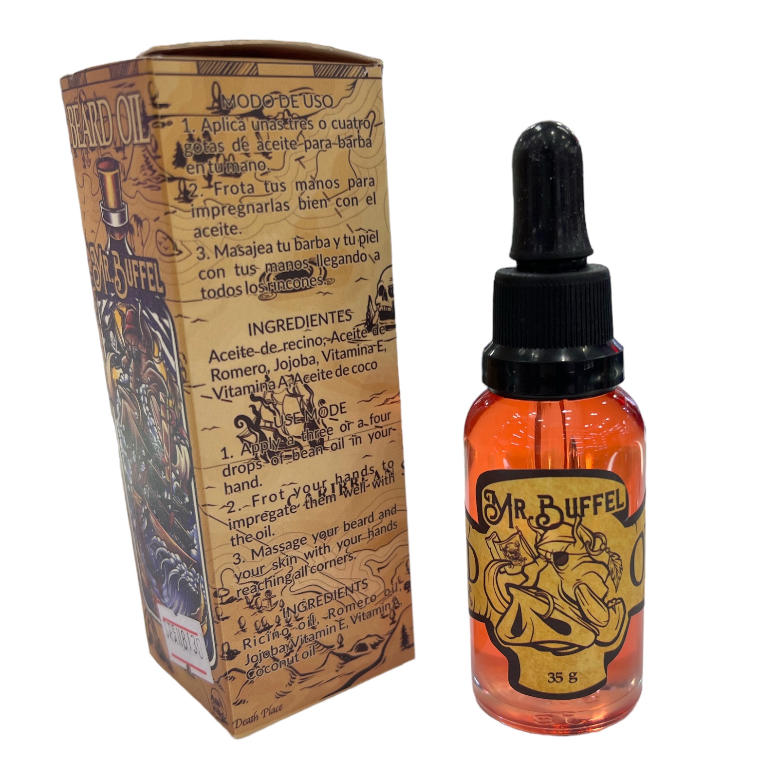 Aceite Para Barba Mr. BUffel