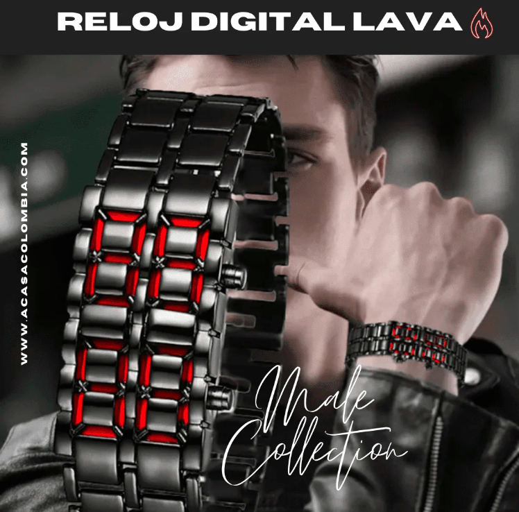 RELOJ DIGITAL LAVA