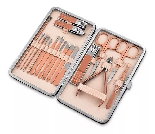 Set Manicure Pedicure Kit 18 Piezas