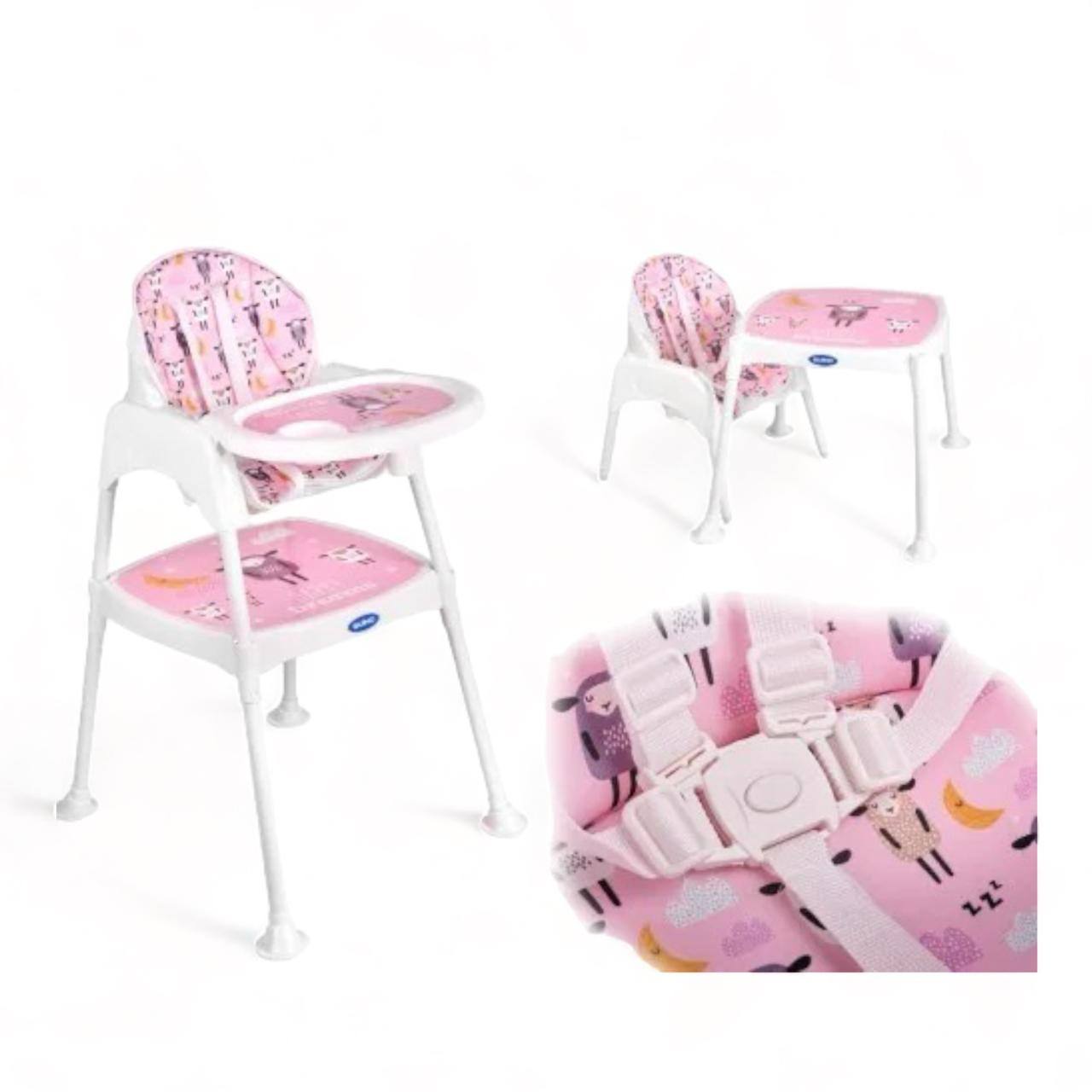 REF 108  Silla Comedor Bebé 3 en 1