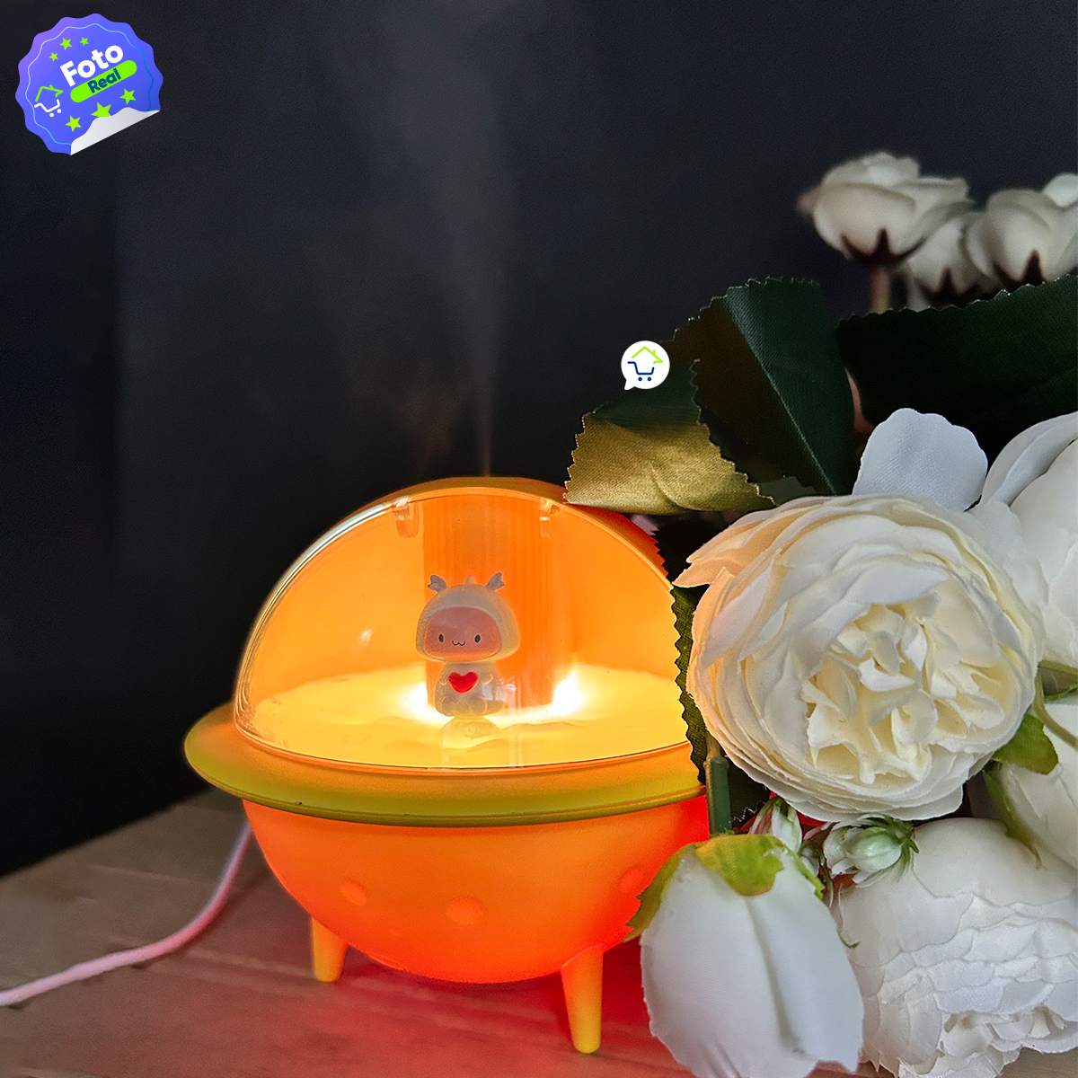 Humidificador Luna Aromatizador JS113