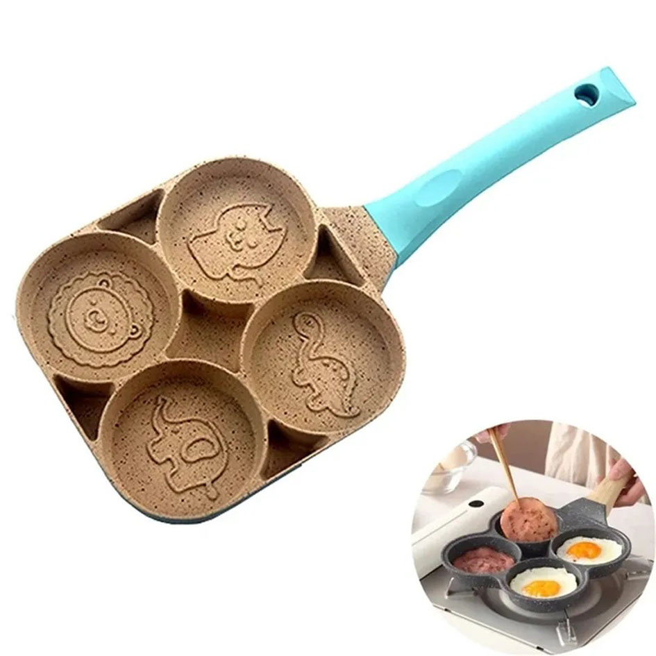 Sarten Antihaderente 4 Espacios